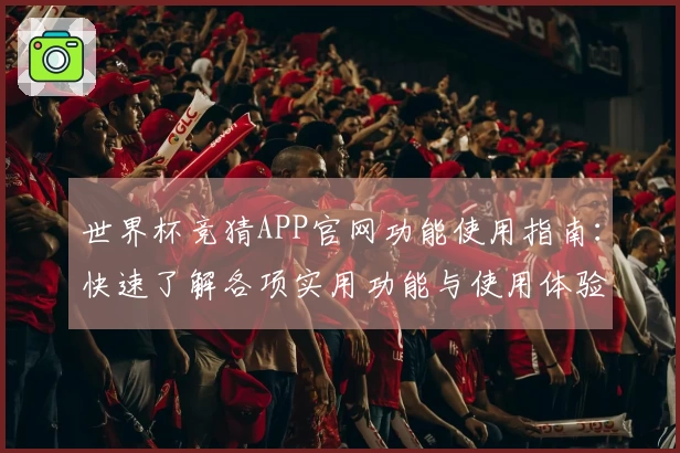世界杯竞猜APP官网功能使用指南：快速了解各项实用功能与使用体验